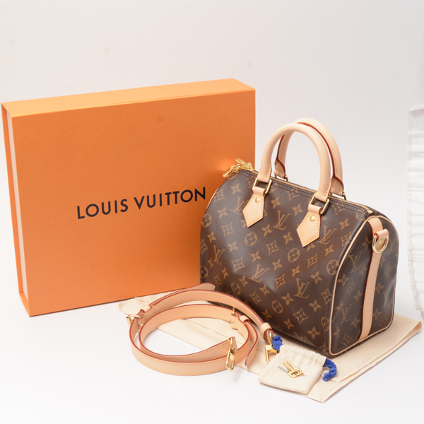 ルイヴィトン Louis Vuitton モノグラム スピーディ25 バンドリエール